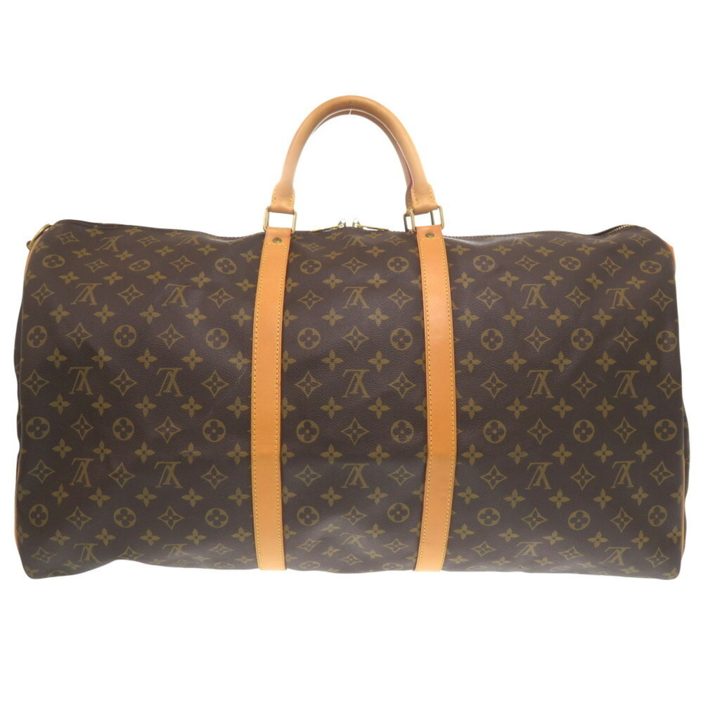 LOUIS VUITTON Authentic Brown Monogram Boston Bag - Picture 3 of 11
